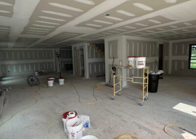 Clean and Crisp Finished Drywall